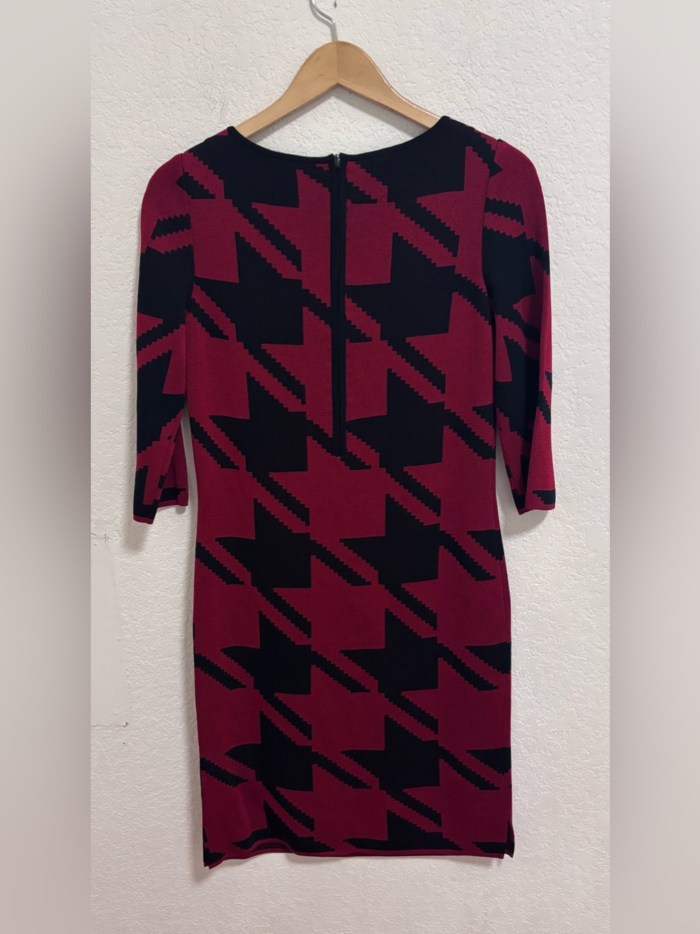 Mìng wang acrylic houndstooth dress - Picture 3 of 6